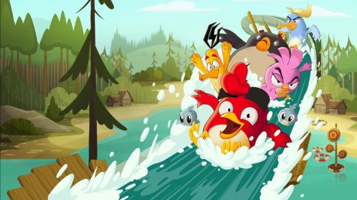 Angry Birds: Летнее безумие постер